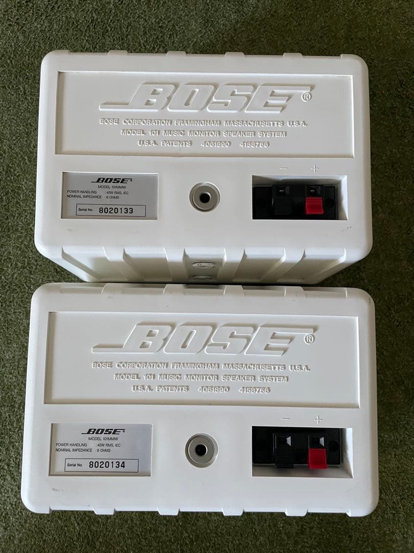 【希少美品】BOSE 101MMW シリアル連番