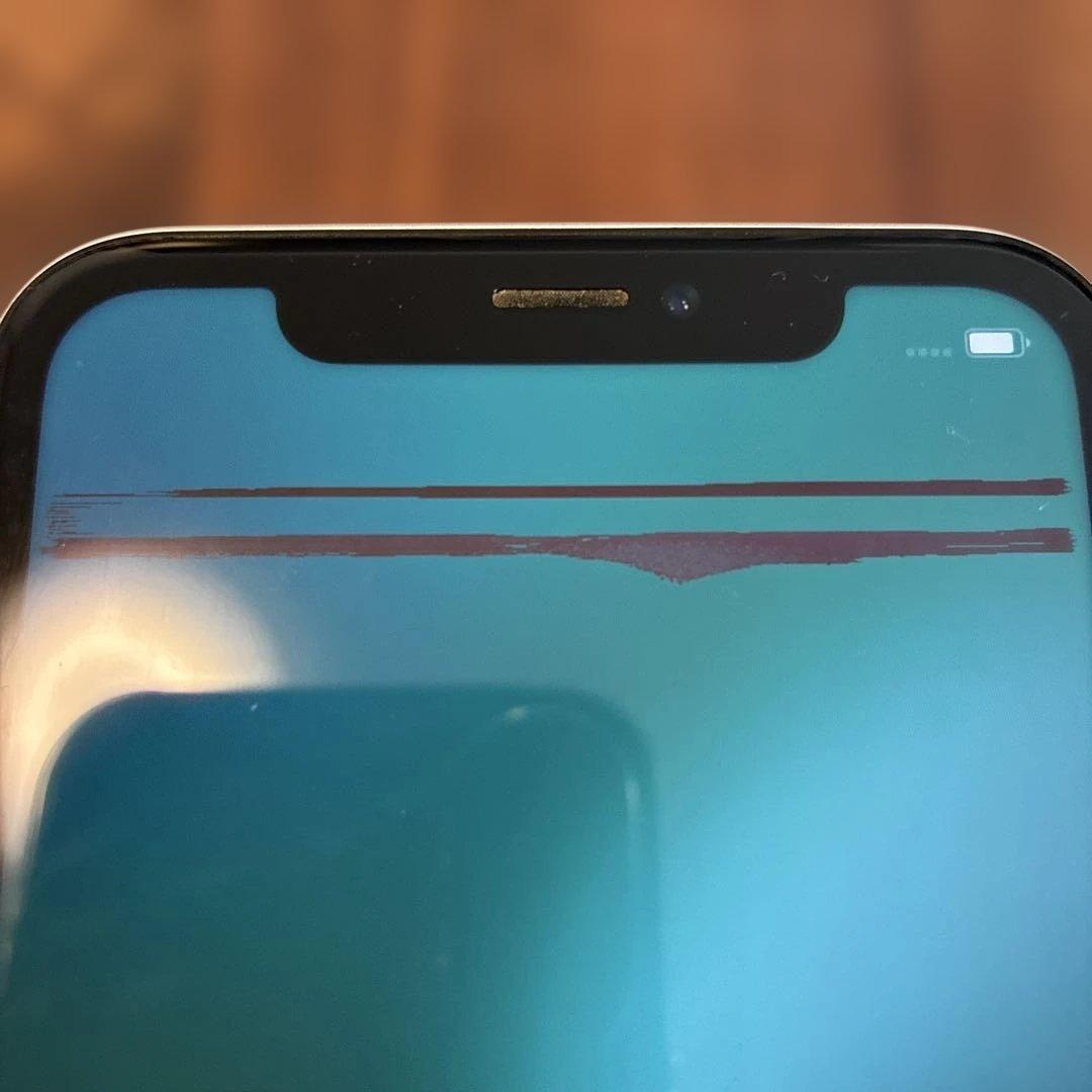 【画面不具合あり】iPhone XR 本体　ホワイト　128㎇