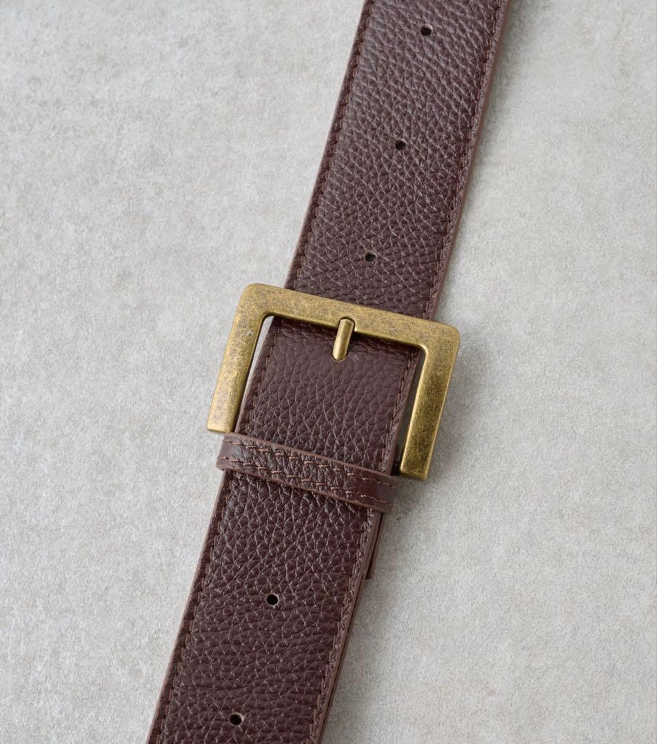 【新品未使用】BEARDSLEY ビアズリー レザーボディバッグ　ブラウン