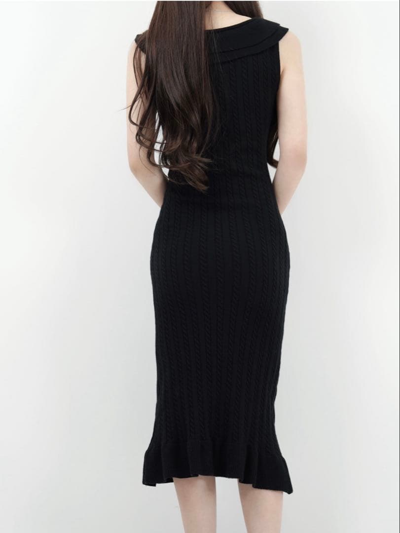 【ばら売り⭕️】lumignon ルミニョン ワンピース＋リボンヘアクリップ