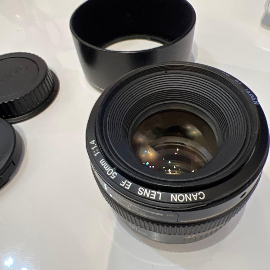 Canon 50mm f1.4単焦点レンズ