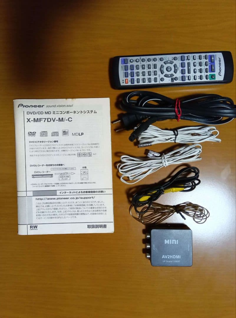 パイオニア DVD/MDミニコンポ XV-MF7DV