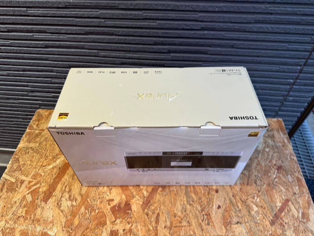新品　東芝ラジカセ TY-AK1 ハイレゾ対応SD /USB/CD