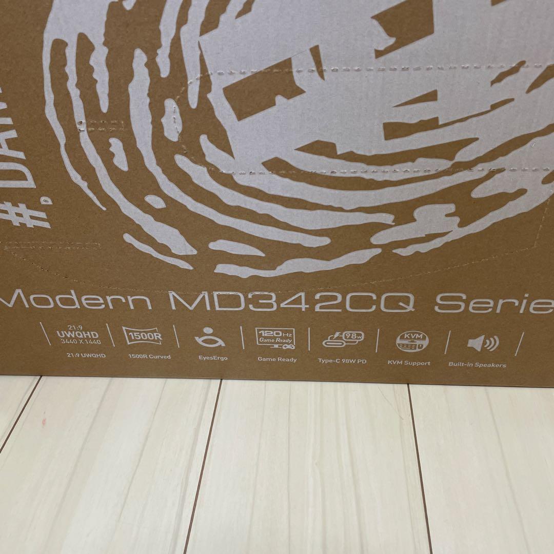 極美品! MSI 34型 Modernホワイト MODERN-MD342CQPW