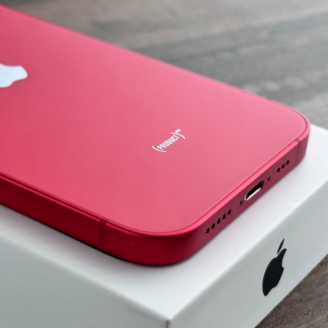 【良品◎】iPhone12 本体 RED 128GB SIMフリー