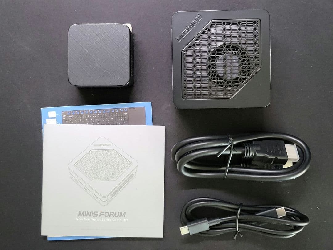 【美中古】 Minisforum EM680 SSD:512GB 付属品完備