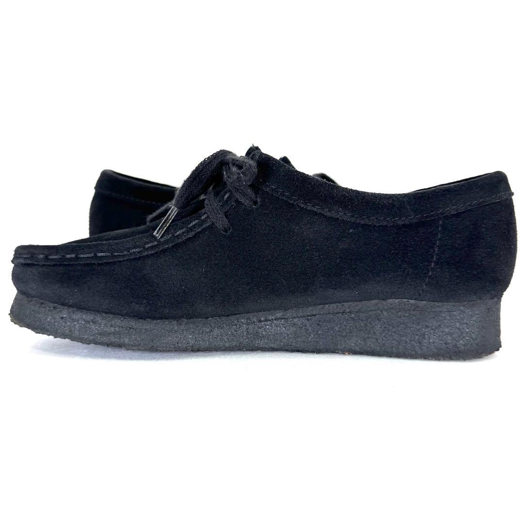 【Clarks】 クラークス （23.5cm） ワラビー ブラック レディース