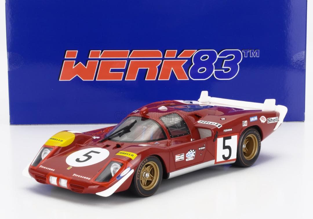 WERK83 1/18 フェラーリ 512S #5 ルマン24H 1970