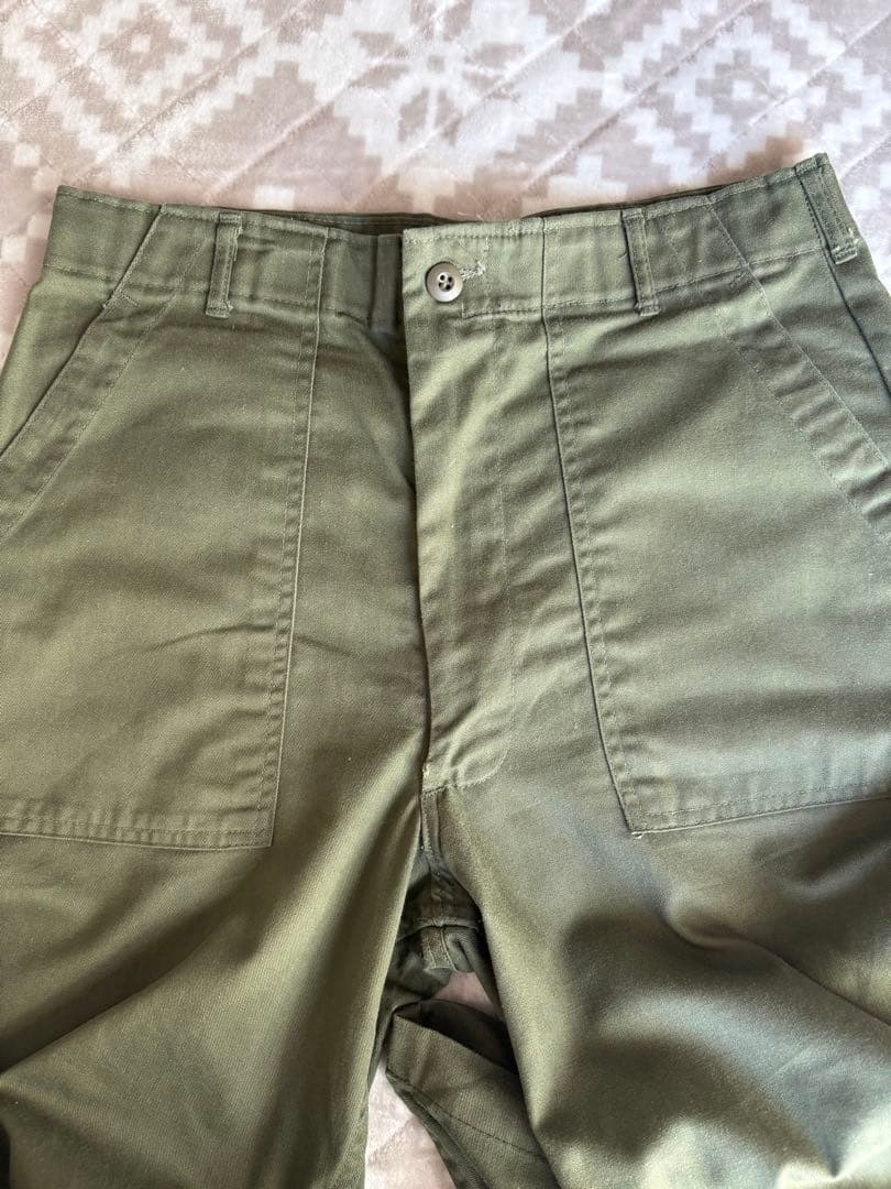 80sヴィンテージUSミリタリーベイカーパンツ美品
