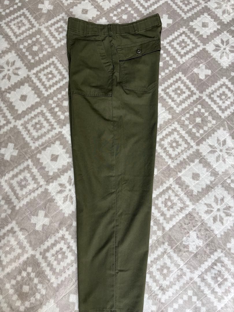 80sヴィンテージUSミリタリーベイカーパンツ美品