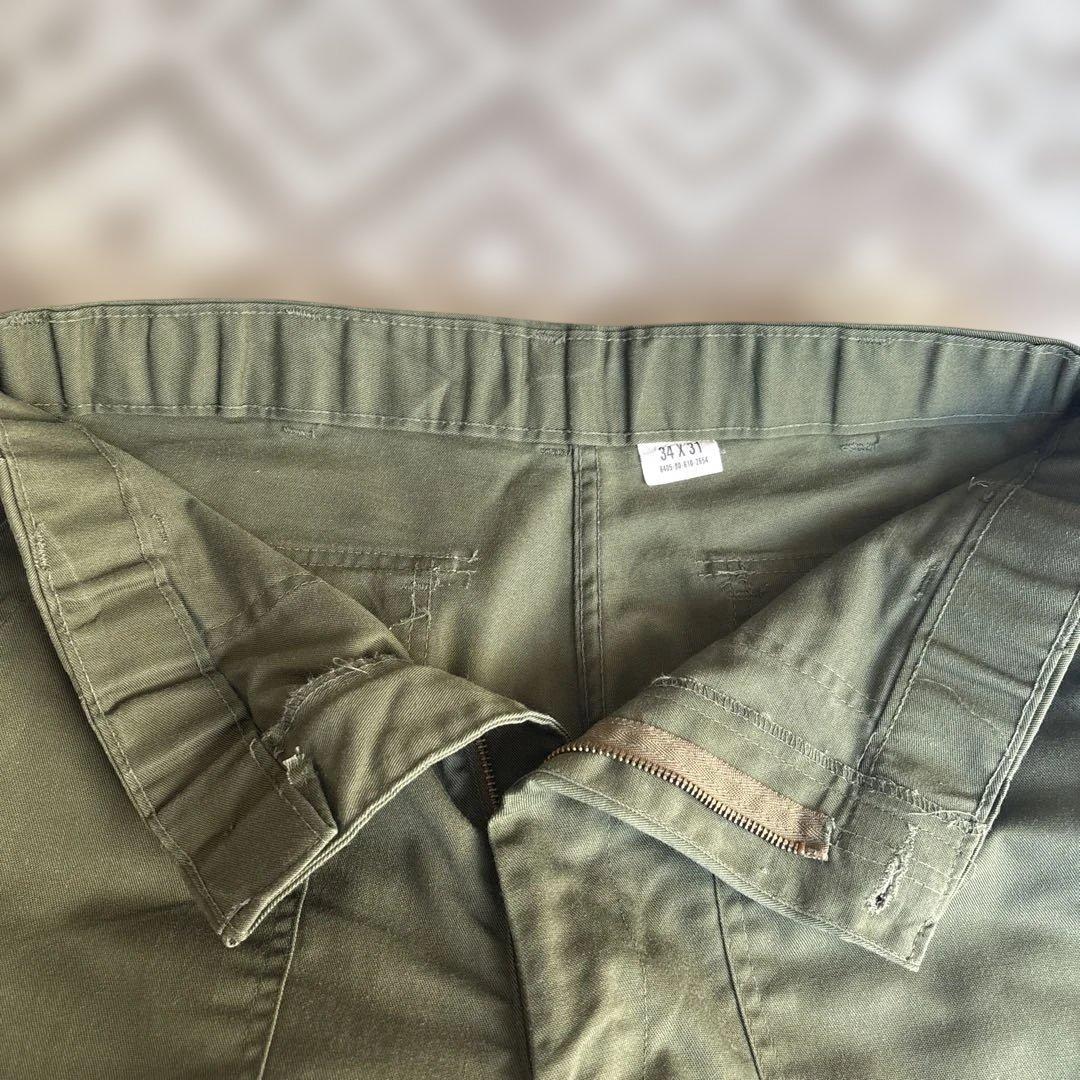 80sヴィンテージUSミリタリーベイカーパンツ美品