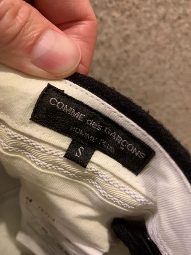 comme des garcons ボタン付き パンツ S ad2024