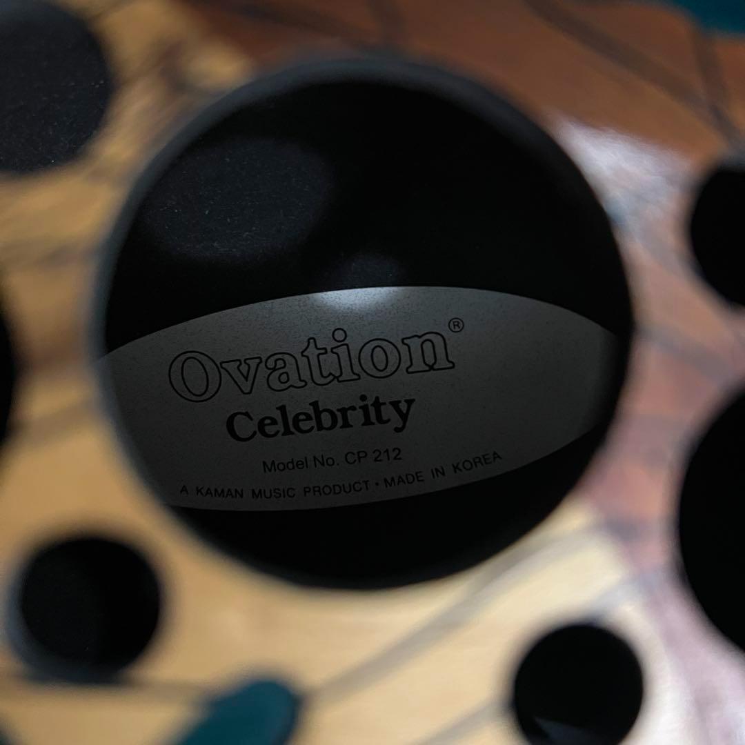 OVATION CP212 パーラーサイズ セレブリティ グリーン