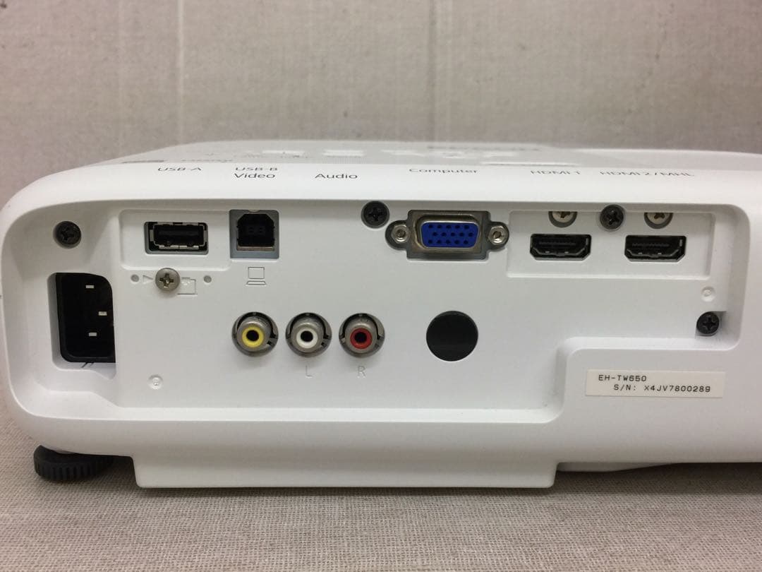 EPSON エプソン ホームプロジェクター EH-TW650