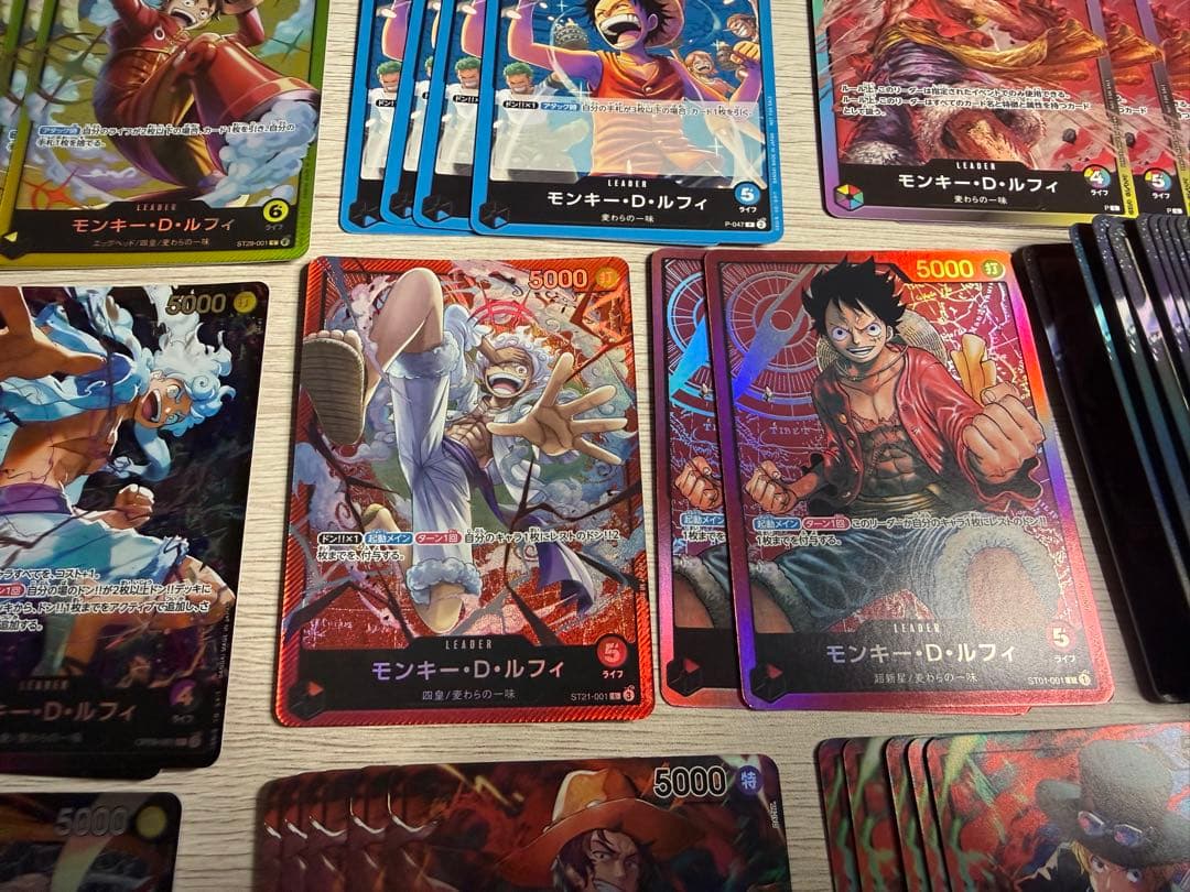 ワンピースカード セブンイレブン リーダー プロモ セット まとめ売り
