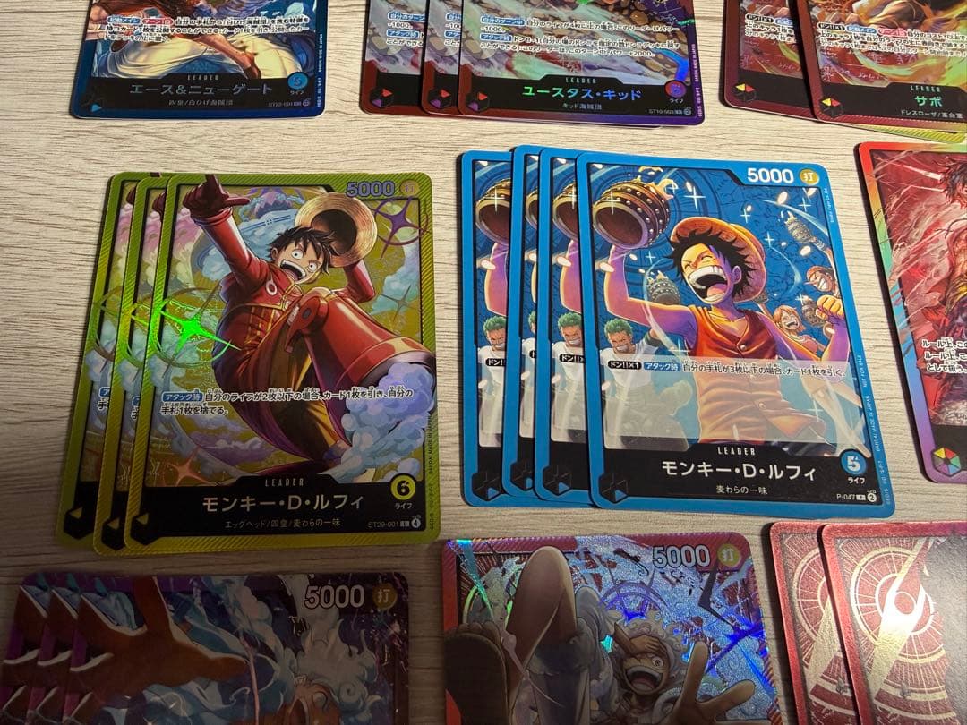 ワンピースカード セブンイレブン リーダー プロモ セット まとめ売り