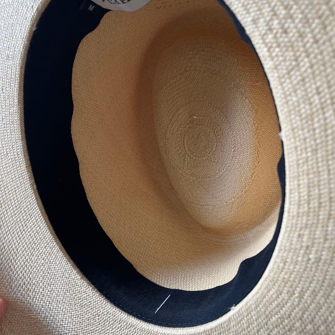 定価約13万 Maison Michel CHARLES HAT ネイビー M