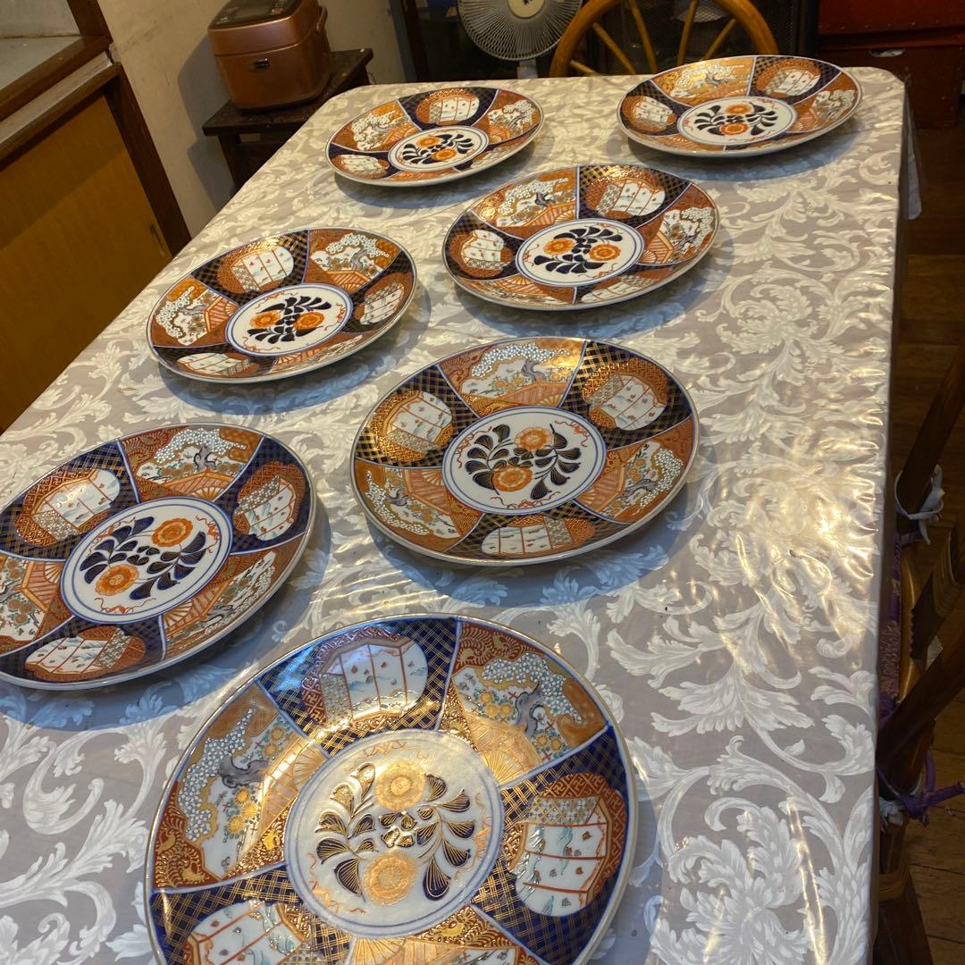 専用　古伊万里錦手皿（6枚セット）