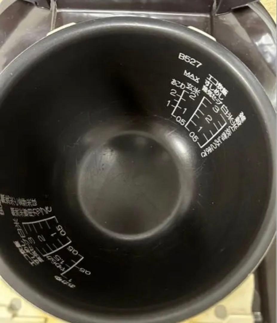 Zojirushi ダークブラウン 炊飯器 ３合　2018 象印　圧力