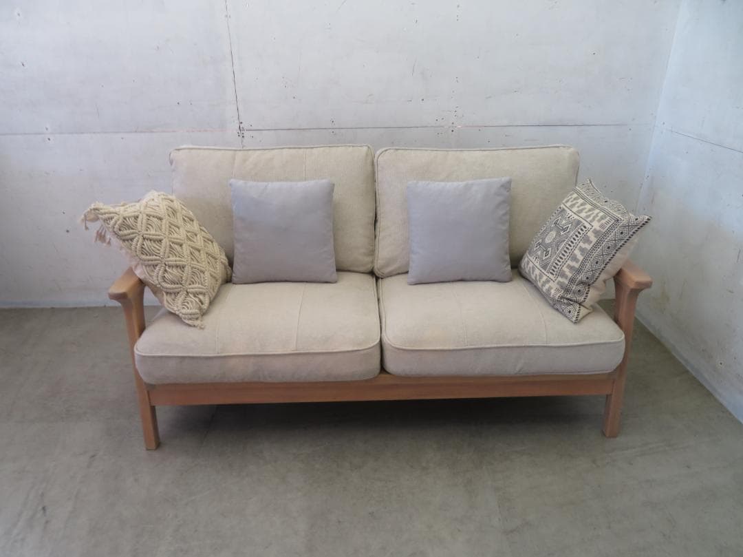 美品■WTW■TISMO SOFAティズモソファ■2人掛けソファ■西海岸スタイル