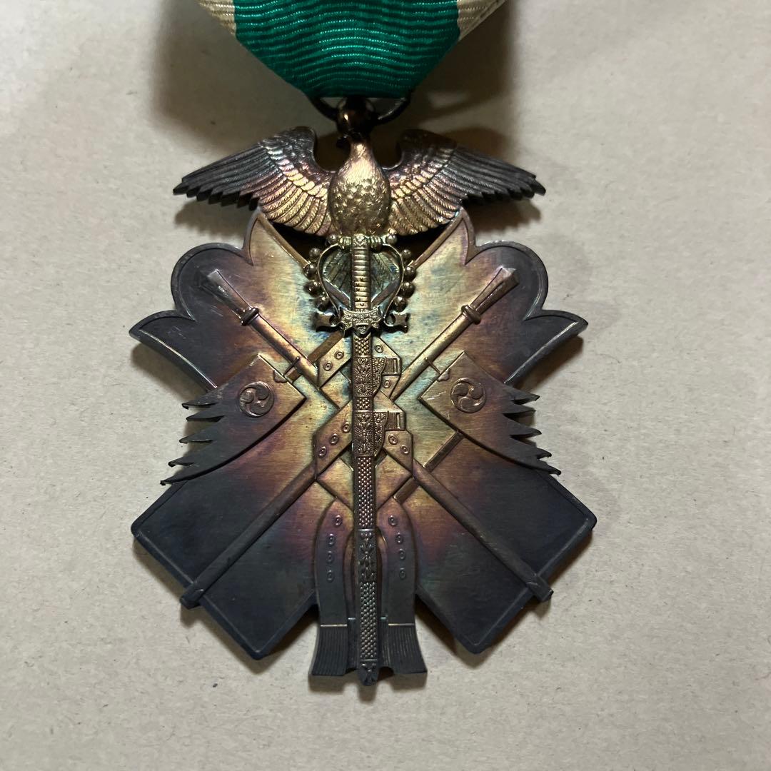 功七級金鴉章　勲章　メダル　略章　日本