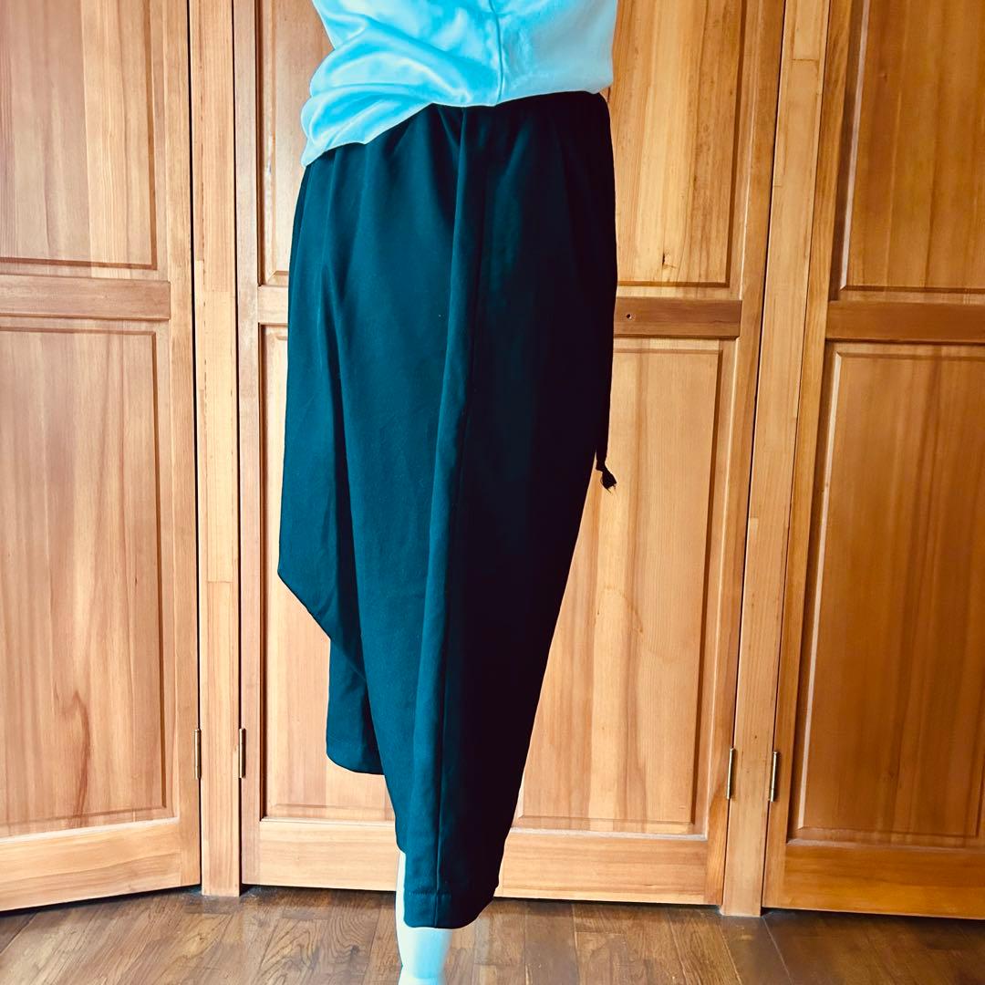 コムデギャルソン・コムデギャルソン サルエルショートパンツ 黒サイズS