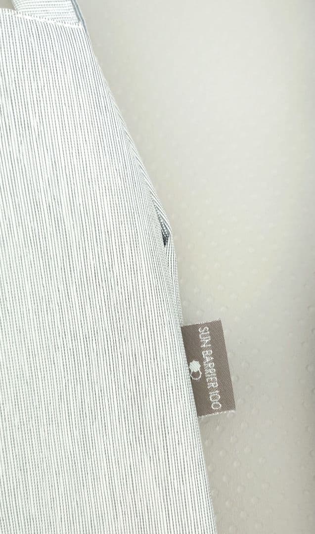 サンバリア100 日傘 2段折 moku グレー 完全遮光 折り畳み