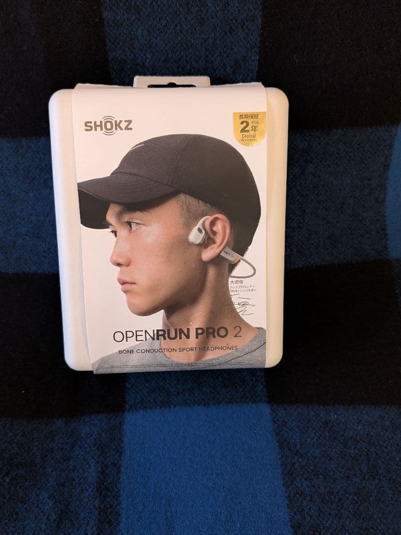 美品 Shokz OpenRun Pro2 大迫傑限定モデル 骨伝導 USB-C