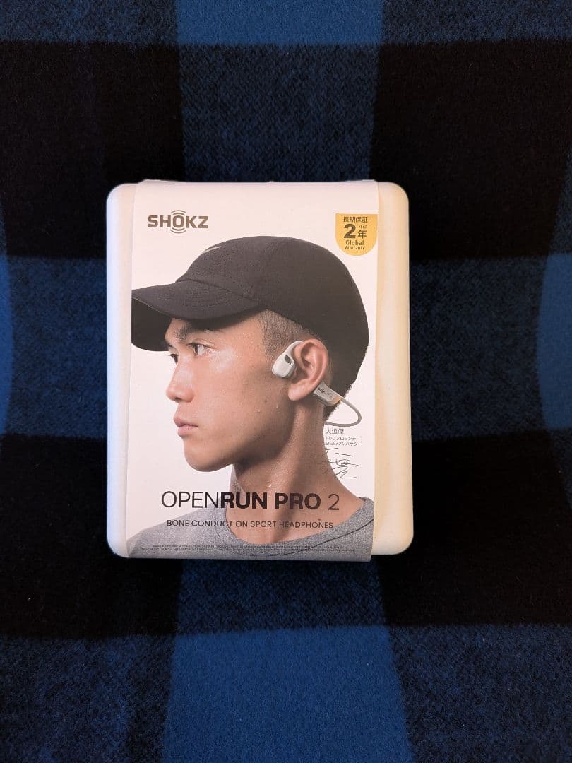 美品 Shokz OpenRun Pro2 大迫傑限定モデル 骨伝導 USB-C