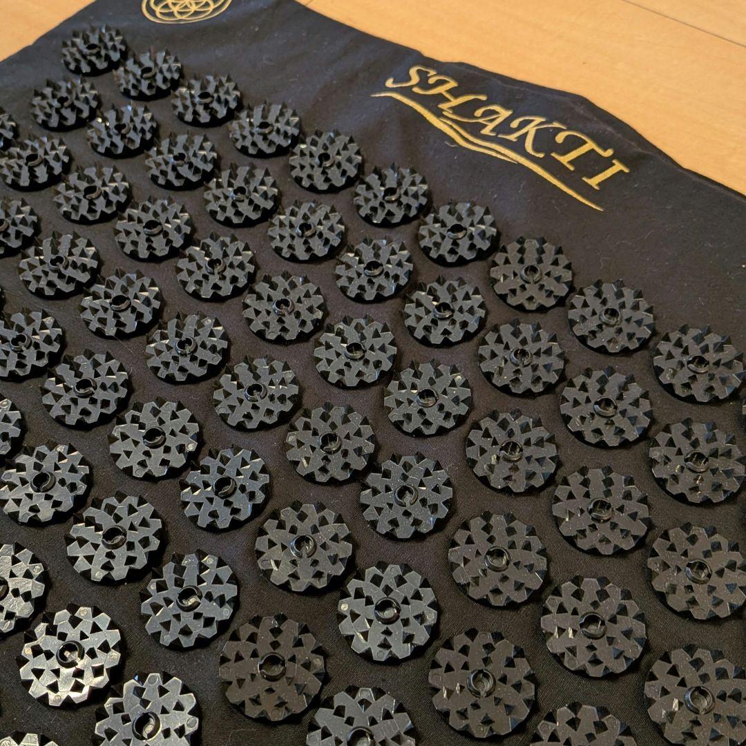 【正規品】シャクティマット&ピロー ブラック