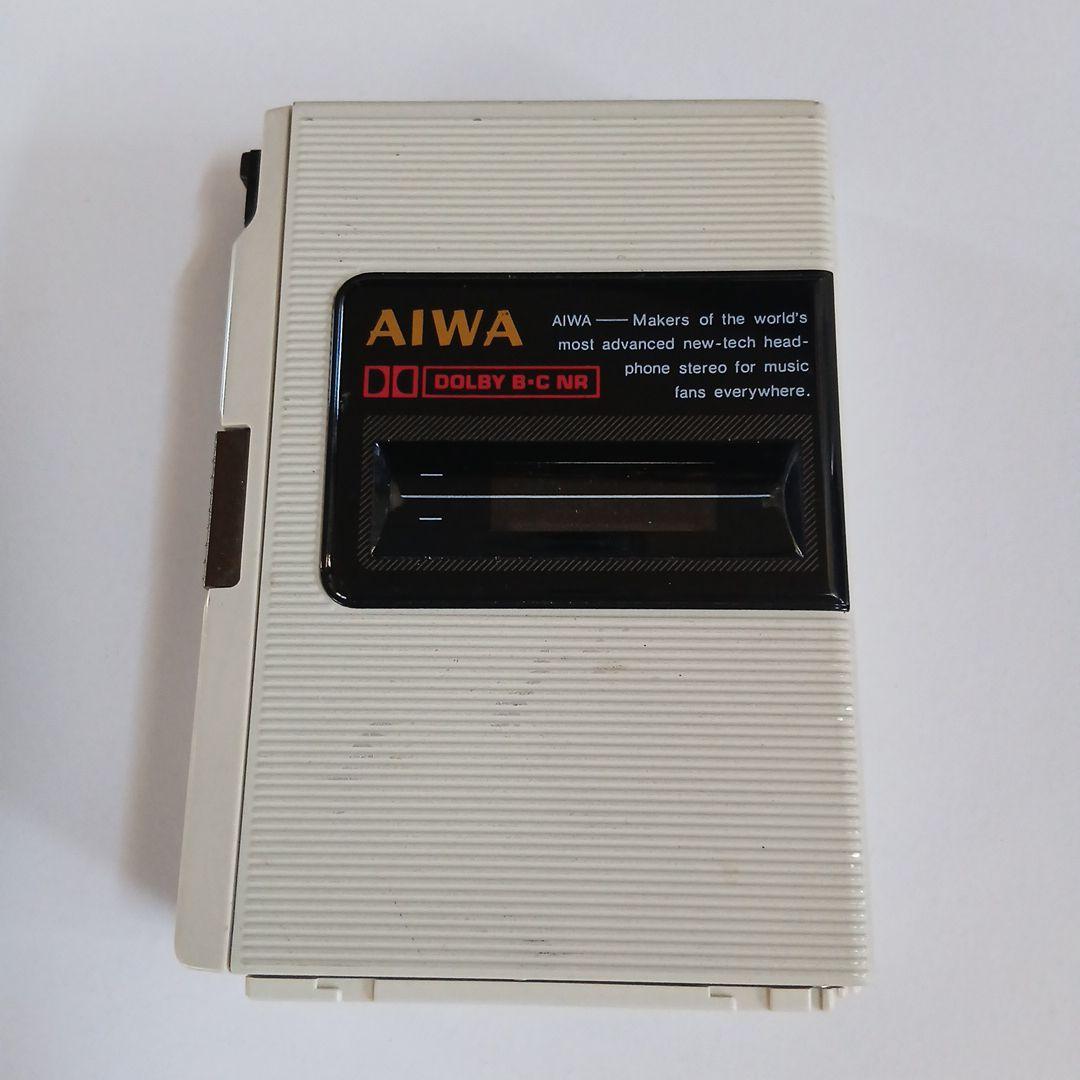 動作未確認　AIWA CassetteBay ステレオカセットプレーヤー