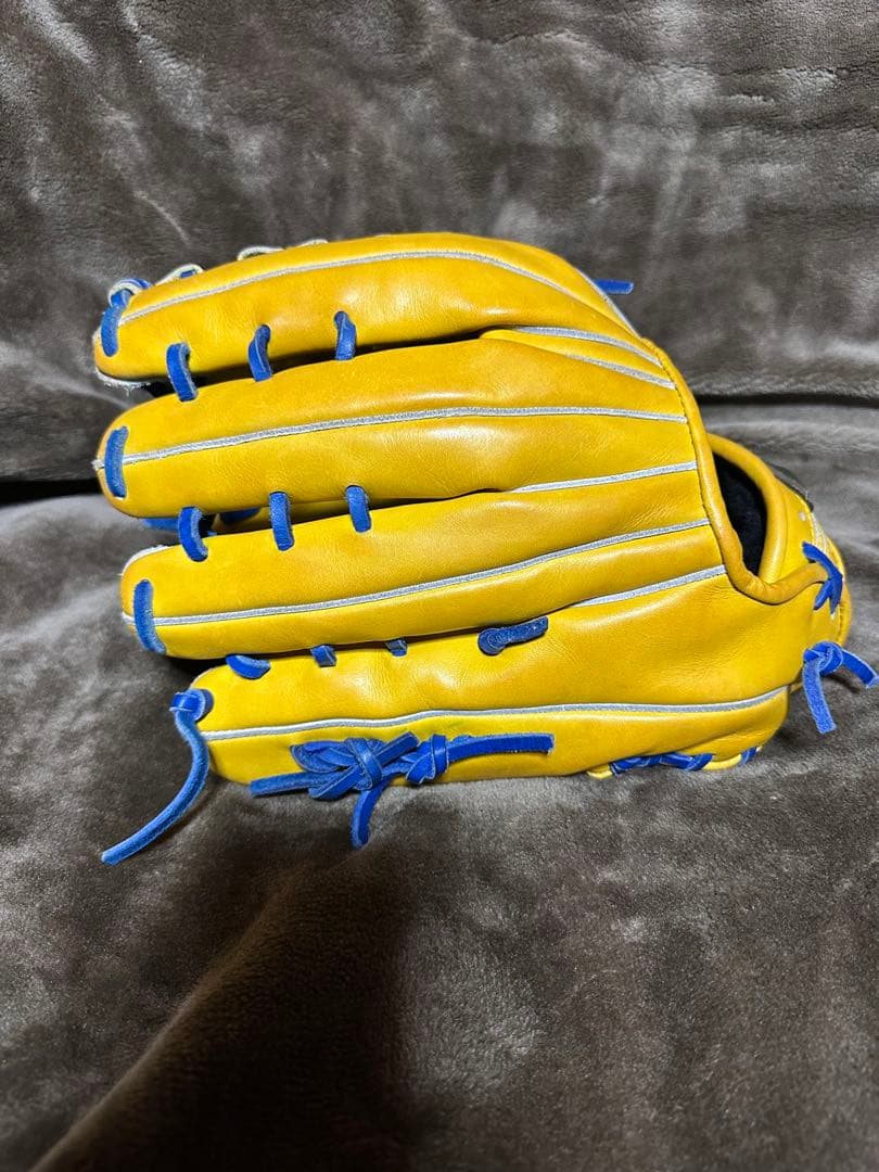 値下げ不可【中古】ミズノ　グローバルエリート　オーダー　一般外野手用　刺繍あり