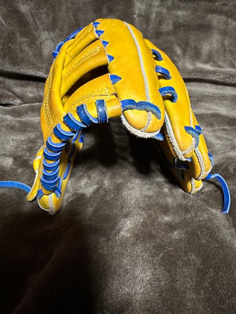 値下げ不可【中古】ミズノ　グローバルエリート　オーダー　一般外野手用　刺繍あり