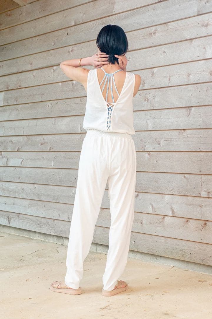 【新品】インヤン yinyang レースアップ ジャンプスーツ【完売品】