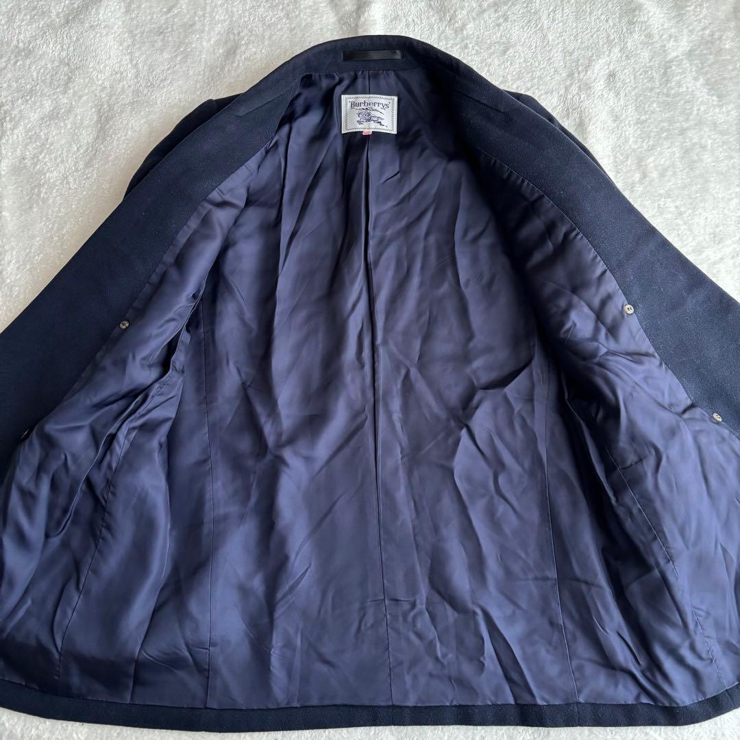 ✨️美品✨️ Burberrys ダブルジャケット 金ボタン ネイビー L 紺色