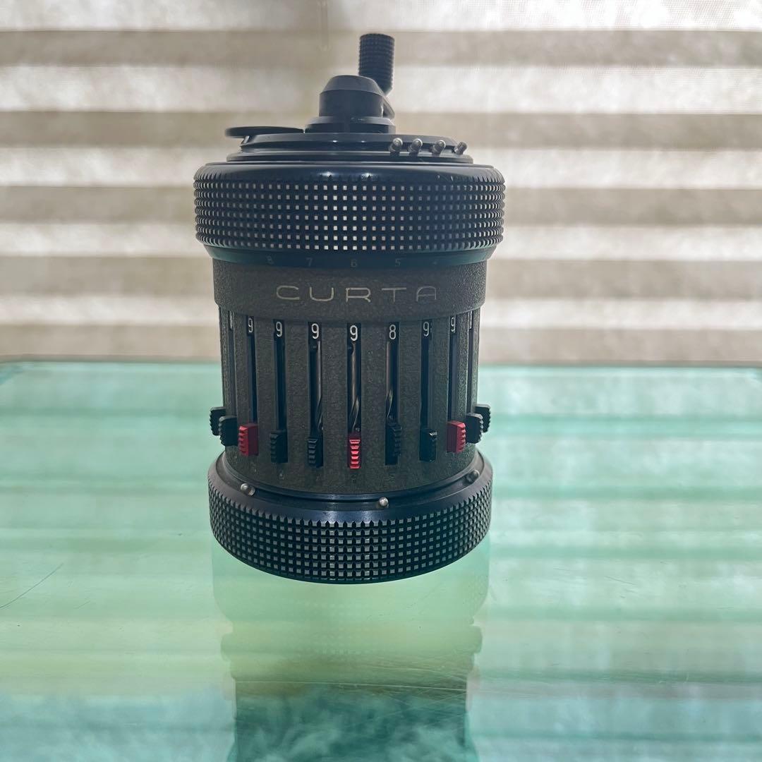 【希少品】Curta Type II メカニカル計算機 ケース付き