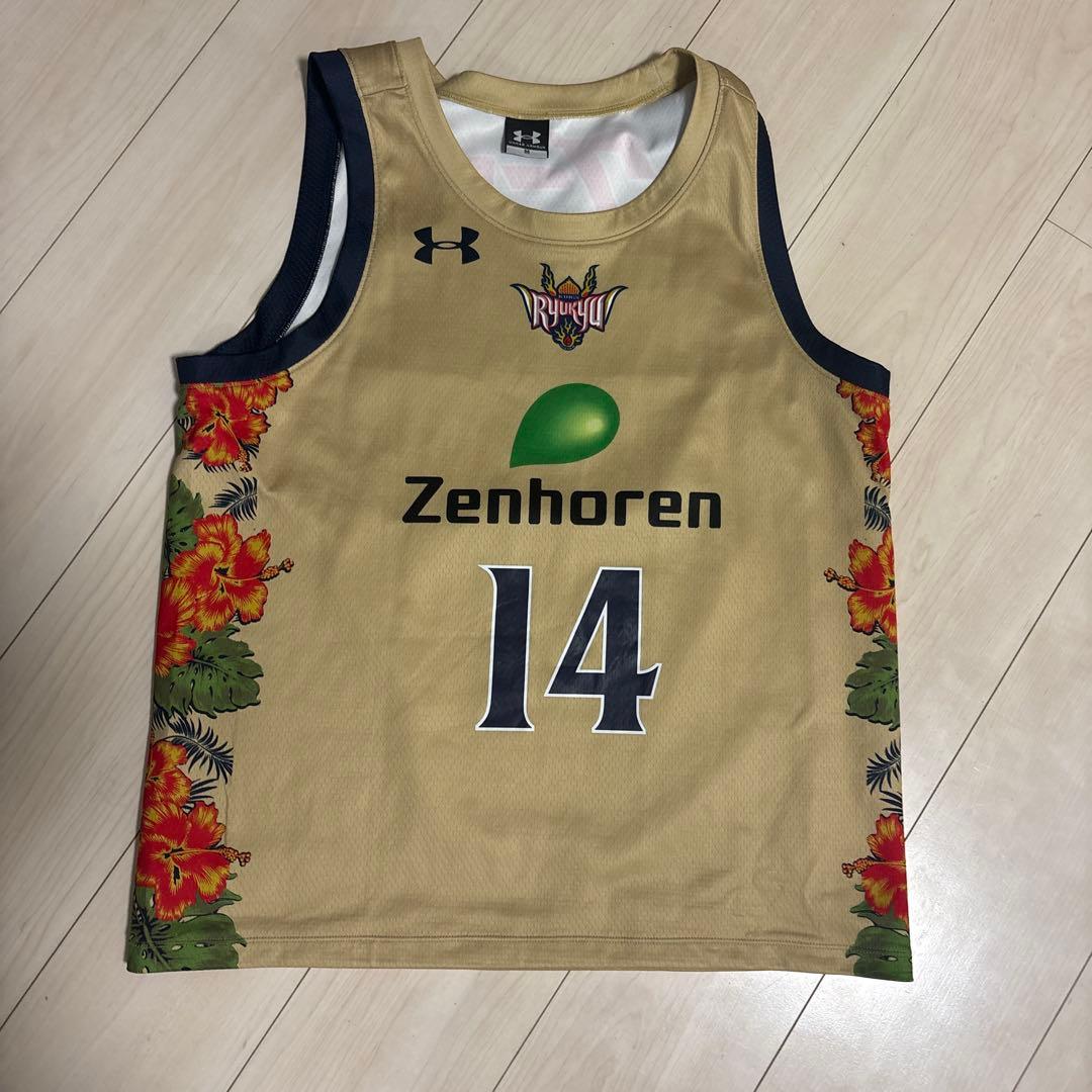 琉球ゴールデンキングス　岸本選手　ユニフォーム