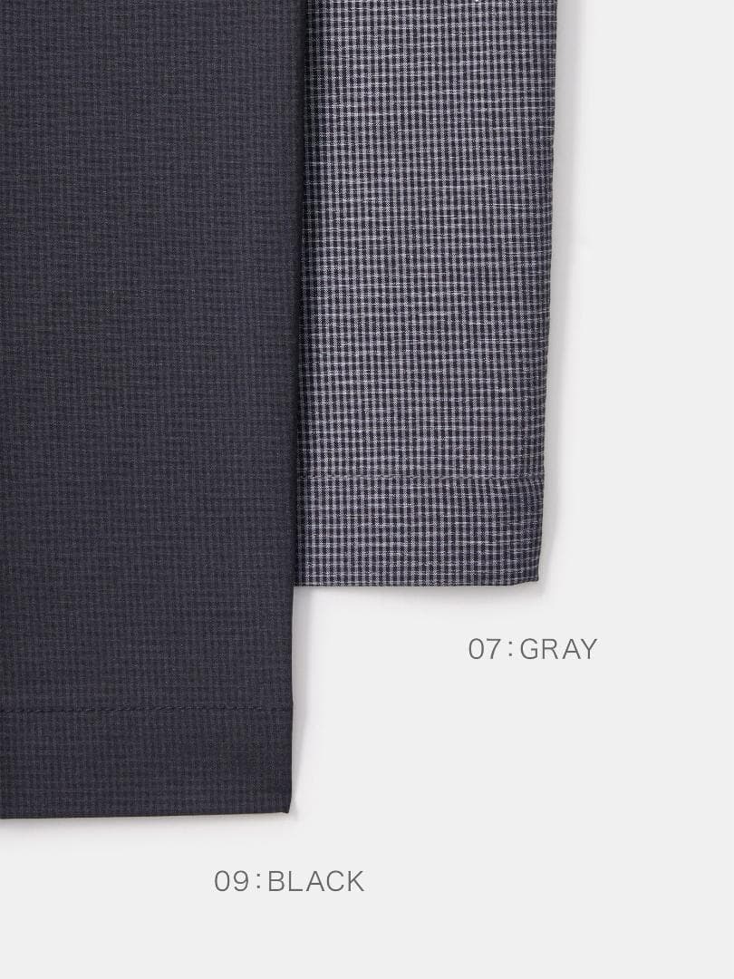 PLST / マイクロサッカージャケット / Mサイズ / GRAY