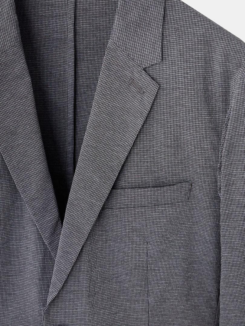 PLST / マイクロサッカージャケット / Mサイズ / GRAY