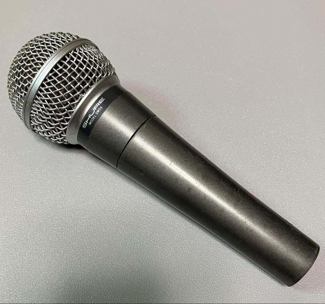 Shure SM58 U.S.A ポルシェロゴ　本体のみ　ビンテージ マイク