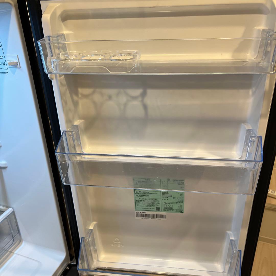 【ユヅ】Hisense ハイセンス 冷蔵庫 162L ブラック