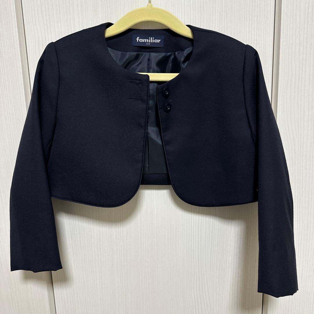 familiar アンサンブルワンピース 卒園式・入園式 女子