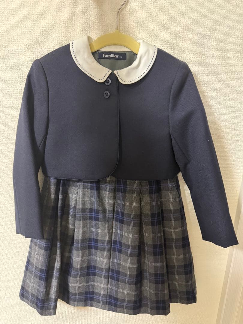 familiar アンサンブルワンピース 卒園式・入園式 女子
