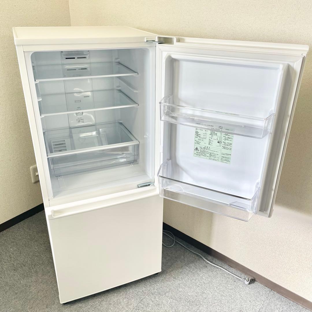 【美品】AQUA 冷蔵庫 168L AQR-17N(W)一人暮らし 2022年製