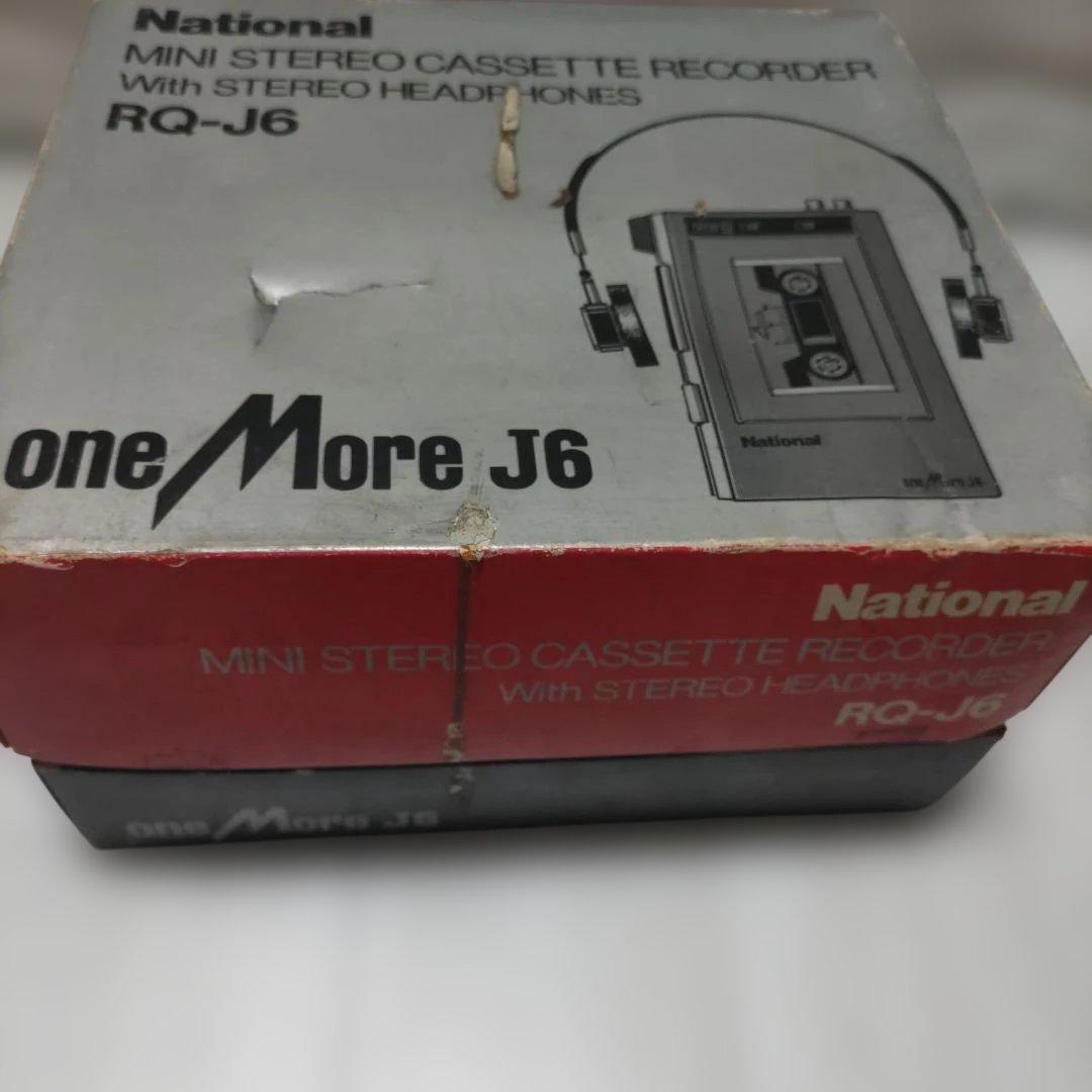 【National】 ミニステレオカセットレコーダー [展示品 新品未使用]