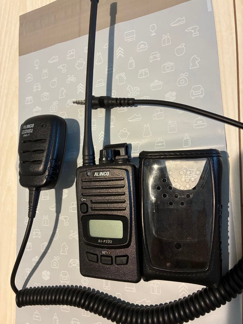 ALINCO DJ-P222 Lトランシーバー