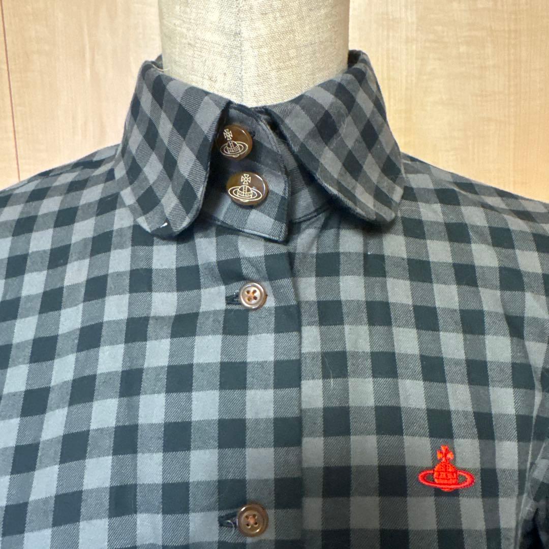 ♡美品♡Vivienne Westwood長袖　チェックブラウス
