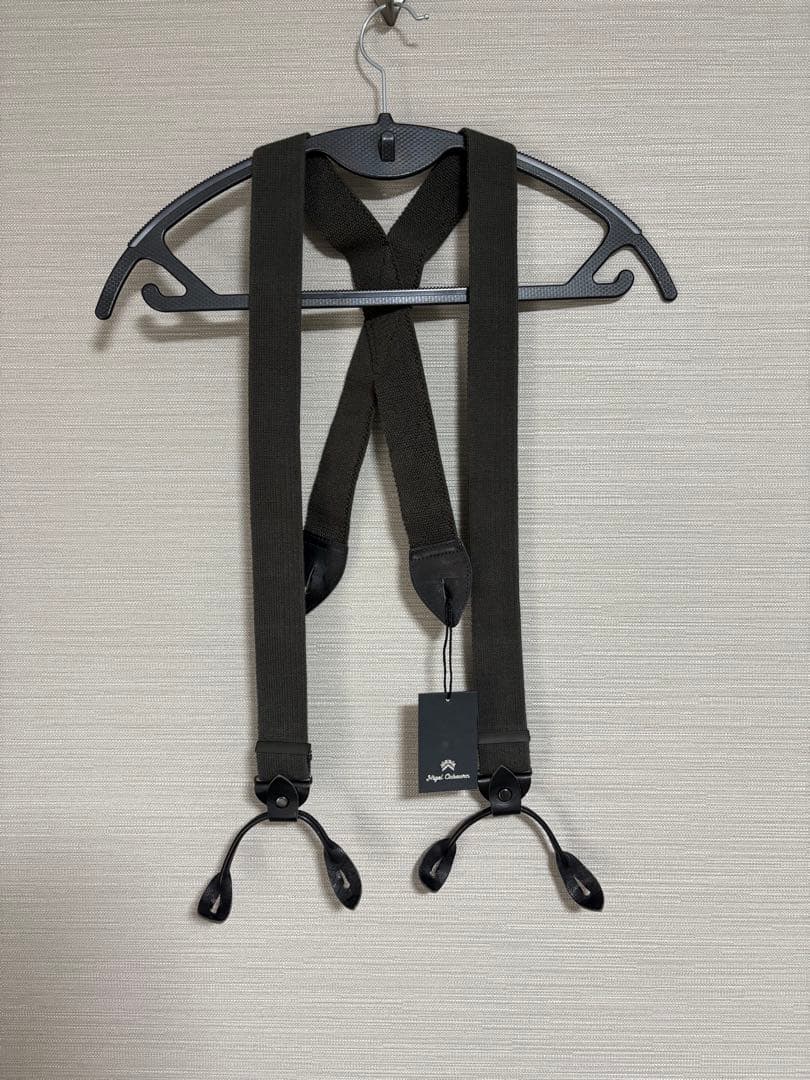 【極美品】NigelCabournUSArmyサスペンダーナイジェルケーボン