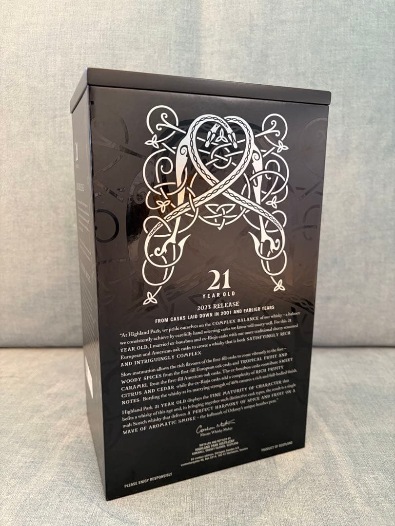 【激安】ハイランドパーク 21年 2023 リリース　保存状態は完璧です。