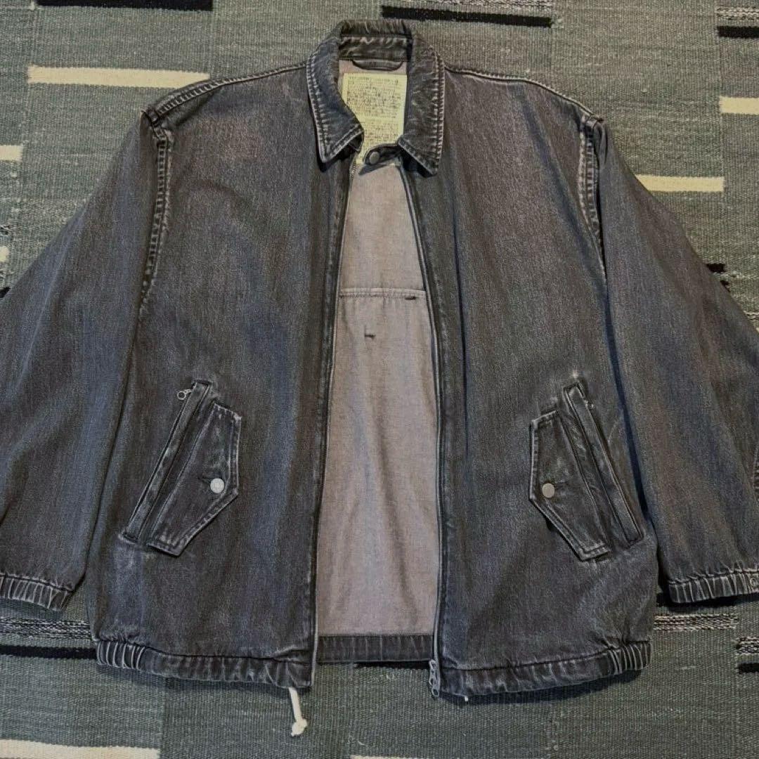 SSZ BEAMS denim drizzler jacket デニム